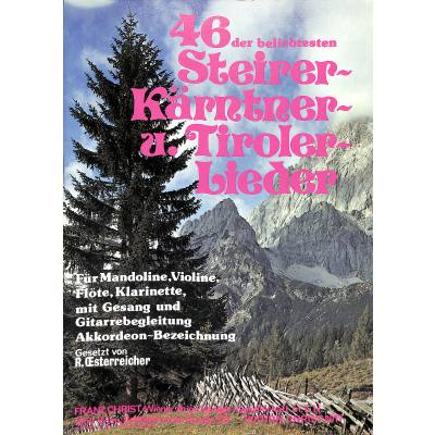 9790501890590 - 46 der beliebtesten Kärntner + Tiroler Lieder