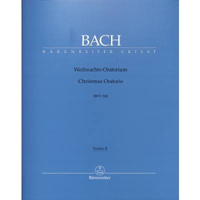 9790006461639 - Weihnachtsoratorium BWV 248