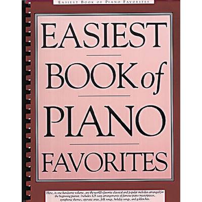 9780825617614 - Easiest book of piano favorites