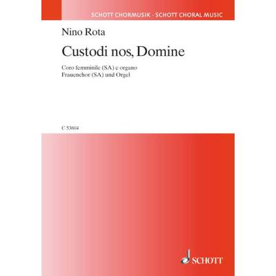 9790001170031 - Custodi nos domine