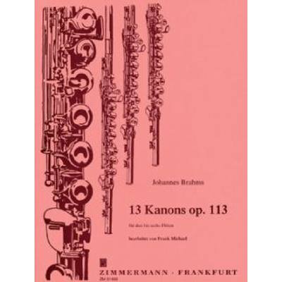 9790010314600 - 13 Kanons op 113 9790010314600 - 13 Kanons op 113