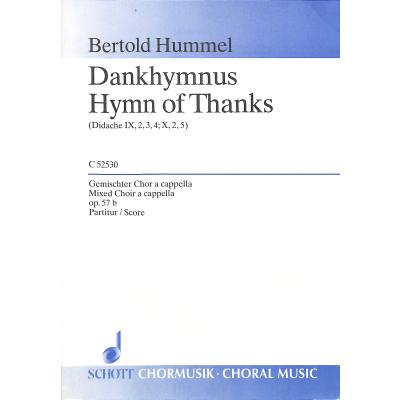 9790001147941 - Dankhymnus op 57b