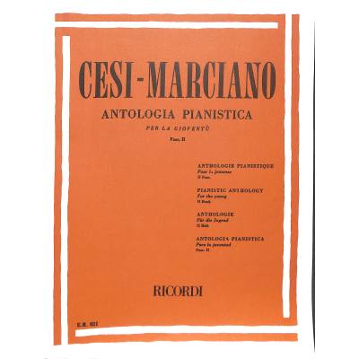 9790041808215 - Antologia pianistica 2 9790041808215 - Antologia pianistica 2