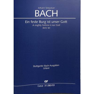 9790007166342 - Ein feste Burg ist unser Gott (Klavierauszug) - Johann Sebastian Bach Geheftet