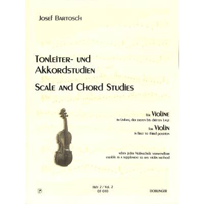 9790012100799 - Tonleiter + Akkordstudien 2
