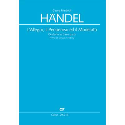 9790007094430 - Lallegro il penseroso ed il moderato HWV 55 9790007094430 - Lallegro il penseroso ed il moderato HWV 55
