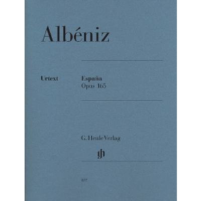 9790201808574 - Albéniz Isaac - España op 165 - Isaac Albéniz Kartoniert (TB)