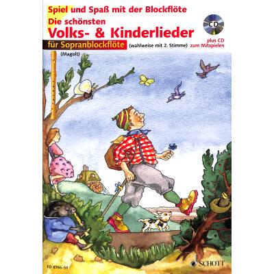 9783795753450 - Hans Magolt - GEBRAUCHT Die schönsten Volks- & Kinderlieder für Sopranblockflöte inkl CD - Preis vom 24102023 050650 h