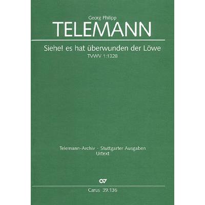 9790007067977 - Siehe es hat überwunden der Löwe TWV 11328 9790007067977 - Siehe es hat überwunden der Löwe TWV 11328