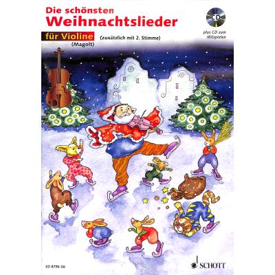 9783795753696 - Hans Magolt - GEBRAUCHT Die schönsten Weihnachtslieder Notenausg m Audio-CDs Für Violine m Audio-CD - Preis vom 02062023 050629 h