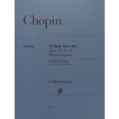 Prelude Des Dur Op 2815 Regentropfen Notenbuch De