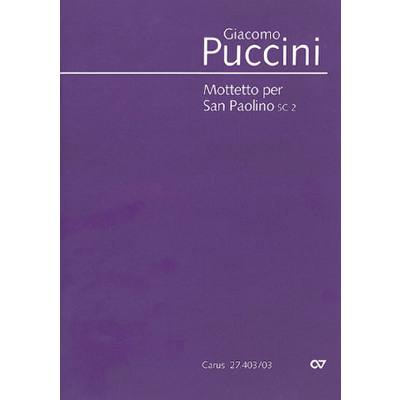 9790007093389 - Motetto per san paolino SC 2 9790007093389 - Motetto per san paolino SC 2