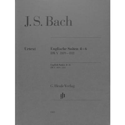 9790201811031 - Englische Suiten 4-6 BWV 809-811