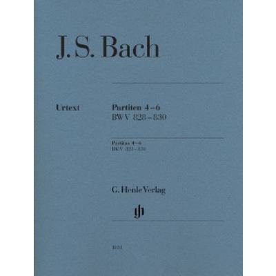 9790201810317 - Partiten 4-6 BWV 828-830