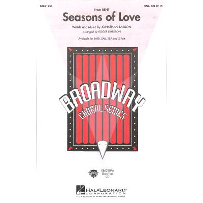 0073999212334 - Seasons of love (aus Rent)
