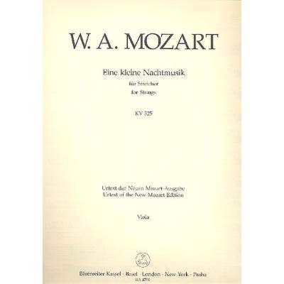 9790006453177 - Eine kleine Nachtmusik G-Dur KV 525