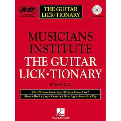 0073999896435 - Guitar licktionary