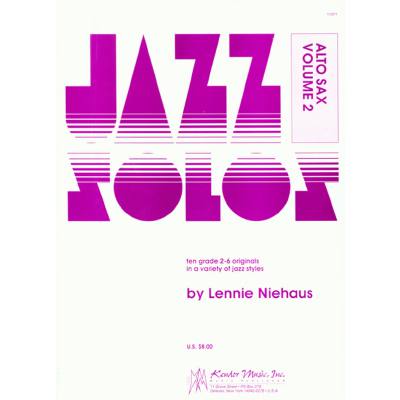 0822795113716 - Jazz solos for alto sax 2