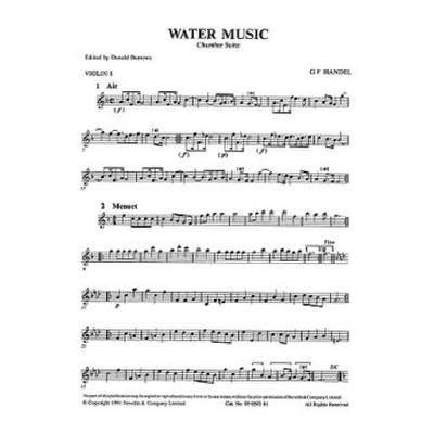Wassermusik - chamber Suite