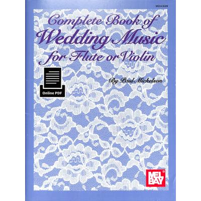 0796279008396 - Complete book of wedding music