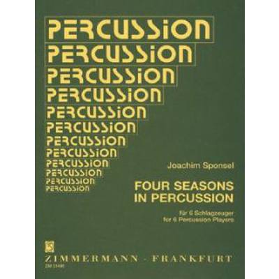 9790010314907 - Four seasons in percussion 9790010314907 - Four seasons in percussion