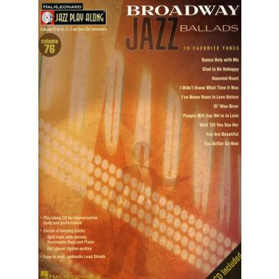 0884088145408 - Broadway Jazz ballads