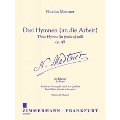 9790010358109 - 3 Hymnen an die Arbeit op 49 9790010358109 - 3 Hymnen an die Arbeit op 49