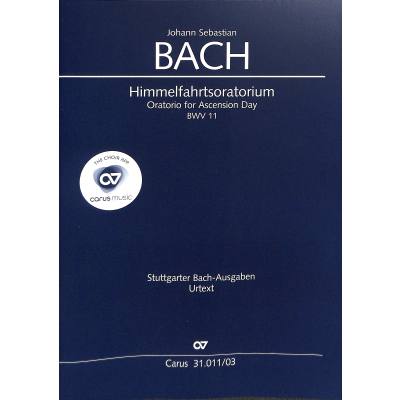 9790007022143 - Kantate 11 lobet Gott in seinem Reichen BWV 11