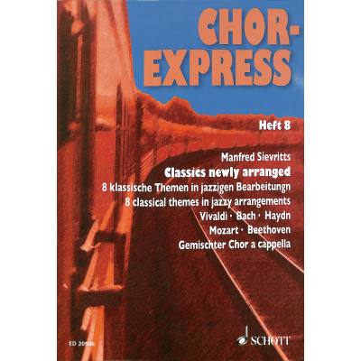 9790001156752 - Noten Chor Express 8 - classics new arranged ED 20506 gemischter Chor (SATB)