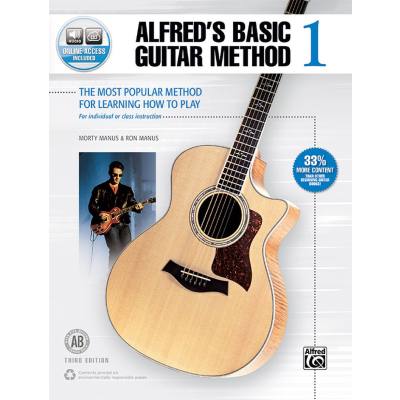 0038081308036 - Alfreds basic guitar method 1