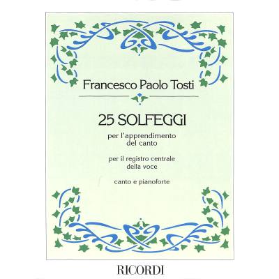 9790041373324 - 25 Solfeggi