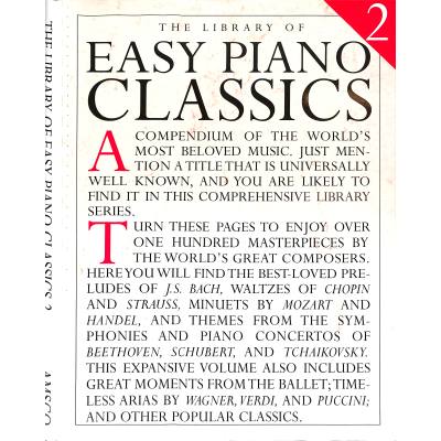 0752187940272 - The library of easy piano classics 2