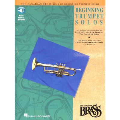 0073999547405 - Book of beginning trumpet solos