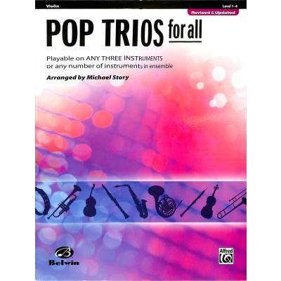 0038081333649 - Noten POP TRIOS FOR ALL STORY MICHAEL für 3 Violinen ALF 30705