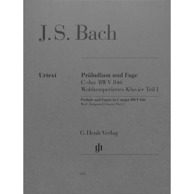 9790201806426 - Präludium und Fuge C-Dur BWV 846 Klavier - Johann Sebastian - Präludium und Fuge C-dur BWV 846 (Wohltemperiertes Klavier I) Bach Kartoniert (TB)