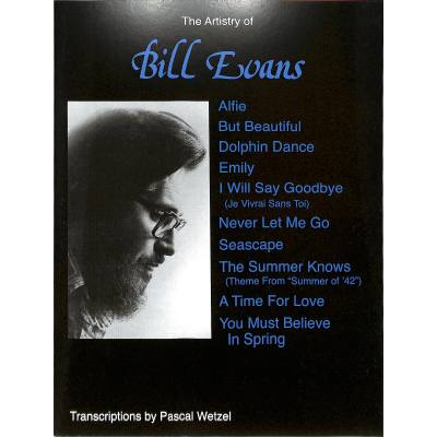 0029156072686 - The artistry of Bill Evans 1