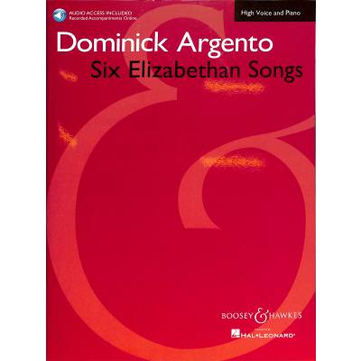 0073999083866 - 6 Elisabethan Songs