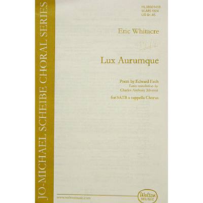 0073999807165 - Lux aurumque (light of gold) 0073999807165 - Lux aurumque (light of gold)