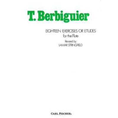 0798408004453 - 18 Etueden (Exercises) 0798408004453 - 18 Etueden (Exercises)