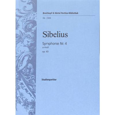 9790004200742 - Sinfonie 4 a-moll op 63 9790004200742 - Sinfonie 4 a-moll op 63