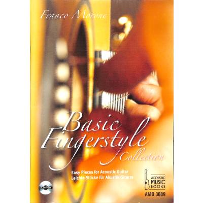 9783869470894 - Basic Fingerstyle Collection m 1 Audio-CD - Franco Morone Kartoniert (TB)