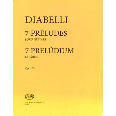 9790080088678 - 7 Präludien op 103 9790080088678 - 7 Präludien op 103