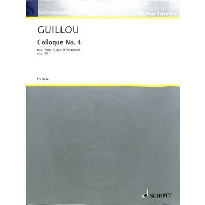 9790001137706 - Colloque 4 op 15