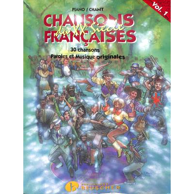 3137990012199 - Collectif - GEBRAUCHT Partition  Chansons francaises du 20eme siecle vol 1 - Preis vom 02062023 050629 h