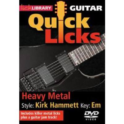 5060088822555 - Guitar quick licks - Heavy Metal