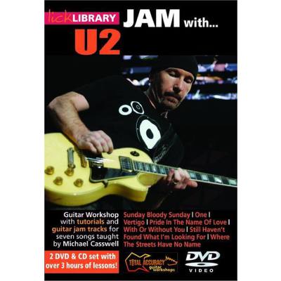 5060088823620 - Roadrock International - Lick Library Jam With U2 DVD CD