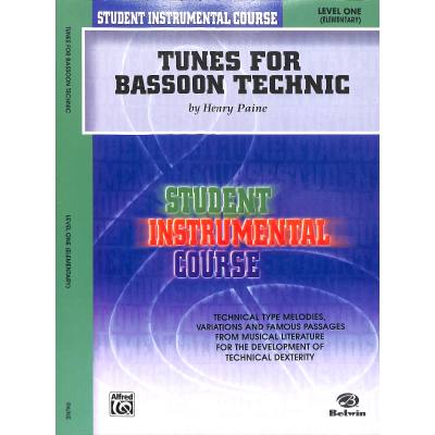 0029156020113 - Tunes for bassoon technic 1 0029156020113 - Tunes for bassoon technic 1