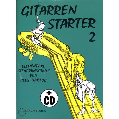 9789043146975 - Alsbach-Verlag - Gitarrenstarter 2 Schule Cees Hartog Buch CD