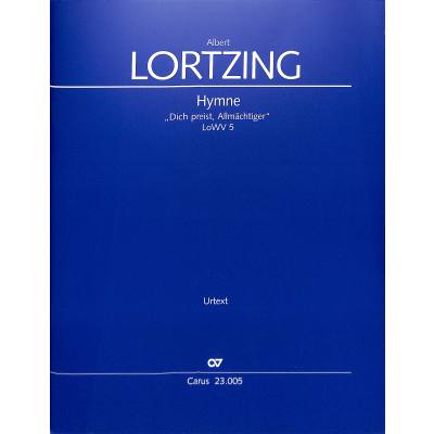 9790007246839 - Hymne - Dich preist Allmächtiger LoWV 5