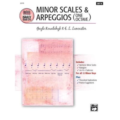 0038081231631 - Minor Scales + Arpeggios (set 4)